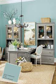 Blue Office Paint Colors Office Wall Colors Home Office Colors Gray Home Offices