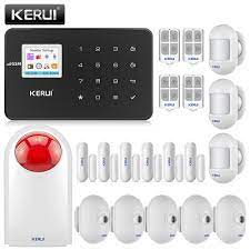 An efficient security system is an amalgamation of a set of different devices that work in tandem with each other to provide you motion alarms are capable of being much more than just another device in your home security system. Kerui G18 Home Alarm Wireless Gsm Security Alarm System With Motion Detector Indoor And Outdoor Camera Anti Theft Alarm System Eware24 Com Premium Marketplace Free Shipping