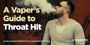 Image result for vape what is throat hit