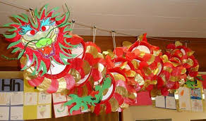 Chinese Dragon Display Classroom Display Class Display Dragon Chinese Chinese New Year Fes Chinese Crafts Chinese New Year Crafts Chinese New Year Dragon