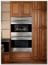 It could also hold an oven/microwave combination. Double Oven Cabinets Rta Wood Cabinets