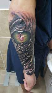 New Dragons Eye Half Sleeve Tattoo Eye Tattoo Design Dragon Eye Tattoo Dragon Tattoo Designs
