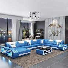Glamorous Wide Sectional Leather Sofa Set Sofa Design Sofa Set Designs Furniture Sofa Set