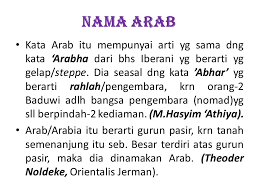Bangsa Arab Sebelum Islam Ppt Download
