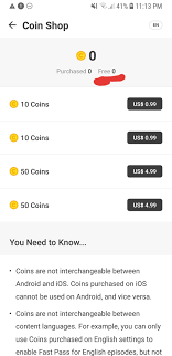 From ios to android and vice versa). It Says Free Is There A Way To Get Free Coins Linewebtoon