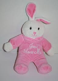 Bunny Pink White Face Sings Jesus Loves Me Plush Stuffed Soft Toy 10 Dan Dee Plush Stuffed Animals Toys Easter Plush