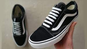 Help him stay active and healthy with fun tennis shoes. How To Bar Lace Vans Old Skools Best Way Youtube