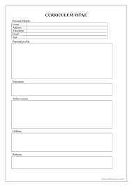 This free, printable student cv on a4 paper is two pages and has lots of room for stressing academic achievements, publications, awards and degrees. Student Cv Template English Esl Worksheets For Distance Learning And Physical Classrooms