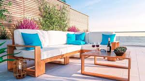 Jetzt Holz Lounge Set Mauritio Kaufen Aussenmobel Gartensofa Lounge