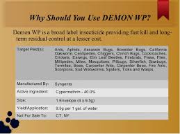You can never really prepare for it and know what is coming and when. Demon Wp Insecticide 1 Envelope