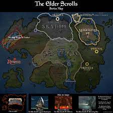 Free shipping on all orders $35+. The Elder Scrolls Series Map Oc Elderscrolls