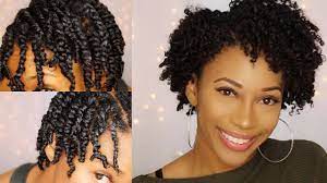 The steps of creating twist outs on short hair are basically the same. Two Strand Twist Out Short Natural Hair Twa Youtube