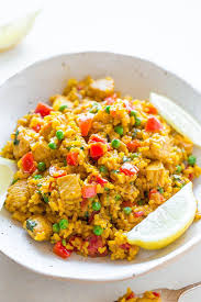 Easy Chicken Paella Averie Cooks Recipe Chicken Paella Recipes Food