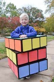 Diy wooden rubik's cube put your woodworking skills to the test with this spin on the classic rubik's cube. Diy Rubik S Cube Costume The Little Onion