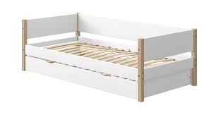 Funktionsbett >> das zuhause deines lebens. Flexa Nor Einzelbett 190x90 Cm Mit Ausziehbett Interismo Onlineshop