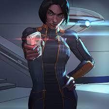 Mass Effect Archives ME1 Khalisah Bint Sinan al'Jilani 3 | Mass effect, Mass  effect ships, Mass effect art