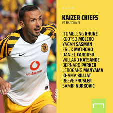 Kaizer chiefs jomo cosmos cape town city fc orlando pirates supersport united ajax cape town mamelodi sundowns fc lamontville golden arrows bloemfontein celtic free state stars amazulu fc bidvest wits fc black leopards fc cape umoya united fc maritzburg united fc. Starting Xi Baroka Vs Kaizer Chiefs Goal South Africa Facebook