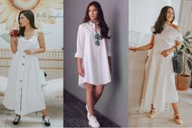 Model baju pengantin adat jawa modern yang membuat penampilanmu anggun. 10 Ide Mix And Match Outfit Serba Putih Nan Elegan Ala Jessica Mila