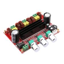 The high efficiency of the tpa3130d2 allows it to do 2 × 15 w without external heat sink on a single layer pcb. Absolute Native Electronics Tpa3116d2 50wx2 100w 2 1 Channel Digital Subwoofer Amplifier Board 12v 24v Power Tpa3116 Xh M139 Digital Amplifier Board Amazon In Electronics