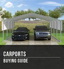 You'll need space to walk around the vehicle, open the doors, and safely park it. Carports Buying Guide At Menards