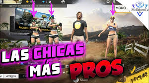 Garena free fire has more than 450 million registered users which makes it one of the most popular mobile battle royale games. Jugando Con Las Chicas Mas Pros V De Free Fire Youtube