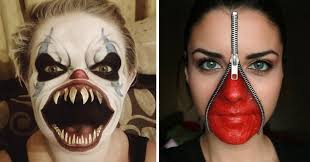 Transfrom yourself this halloweeen into your favorite harry potter character bellatrix.i had so many request for this video ! 260 Of The Creepiest Halloween Makeup Ideas Bored Panda