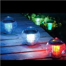 Solar Power Changing Color Led Floating Light Ball Lake Pond Pool Lamp Solar Deck Lights Solar Led Lights Floating Lights
