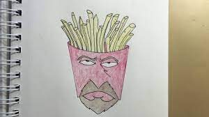 485 - How To Draw Frylock From Aqua Teen Hunger Force - Youtube