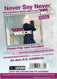 Never Say Never German Promotional Postcard 2006