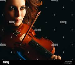 Violin violinist hi-res stock photography and images
