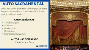Yo soy negociante y trabajo en mi. Auto Sacramental Caracteristicas Y Obras Resumen Completo