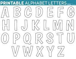 This alphabet is in uppercase and the bold letters are ideal for stamping and decorating. Printable Free Alphabet Templates