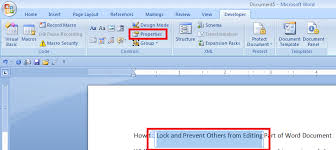 How To Lock And Prevent Others From Editing Part Of Word Document Techswatch Com Apprentissage
