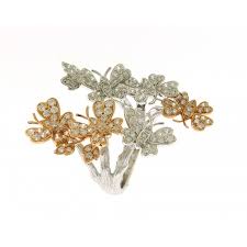 Maybe you would like to learn more about one of these? 18kt White And Rose Gold Butterfly Ring Something Different Rings Fashion Jewelry