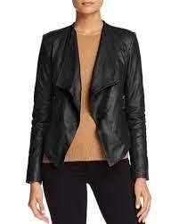 Bb Dakota Brycen Leather Jacket Women Bloomingdale S Leather Jacket Leather Jackets Women Leather Jacket Black