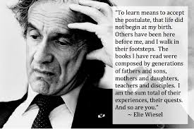 The world reacted to the death of nobel peace prize laureate and holocaust survivor elie wiesel, 87, author of night. his death was announced saturday by israel's yad vashem holocaust memorial. Holocaust Quotes Elie Wiesel Family Quotesgram