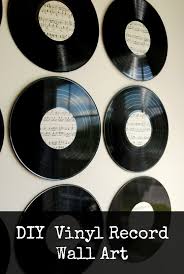Get creative with vinyl wall art decals and decorative stickers. Vintage Record Diy Projects Stylish Patina