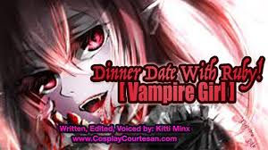 Dinner with a vampire book. Kitti Minx Dinner Date With Ruby Vampire Girlfriend Audio Roleplay Asmr Mature Youtube