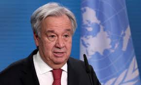 Guterres took the oath of office and addressed member state representatives. Ip8lou6mrn8irm