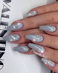 Share to twitter share to facebook share to., colours used: The Best Gray Nail Art Design Ideas Stylish Belles Winter Nails Acrylic Gorgeous Nails Grey Nail Art