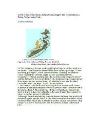 Kumpulan dongeng pendek dalam bahasa inggris cerita fable pendek bahasa inggris. Doc Cerita Si Kancil Dan Buaya Dalam Bahasa Inggris Dan Terjemahannya Paling Terbaru Dan Unik Regi Erviawan Academia Edu