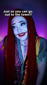 #POV Sally doing what she does best 😂 #funny #nightmarebeforechristmas  #sally #sallyskellington #crazycae #Disney #foryoupage #Halloween