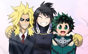 Download Nana Shimura All Might Izuku Midoriya Anime My Hero Academia HD  Wallpaper by kaiLyn カイリン