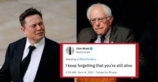 Elon Musk trolls Bernie Sanders about selling his stock | KRON4