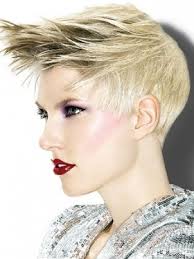 Vidal Sassoon cut this was my first real inspiration for short white hair.  <3
