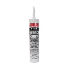 Rutland 10 3 Oz Furnace Cement Tub In Black 64c The Home Depot Brick Repair Furnace Cement