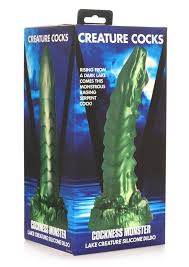 Buy Creature Cocks Cockness Monster Lake Creature Silicone Dildo | Jack and  Jill Adult
