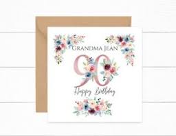 Send grandma huge 90th birthday wishes with an oversized personalized greeting card! 90th Birthday Card For Sale Ebay