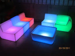 Led Bar Furniture Led Plastic Cube Led Chair Led Table How Cool Would This Be On Your Deck Led Furniture Bar Furniture Party Furniture
