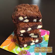 Brownie Aux Pepites De Chocolat Blanc Pepites De Chocolat Blanc Pepite Chocolat Chocolat